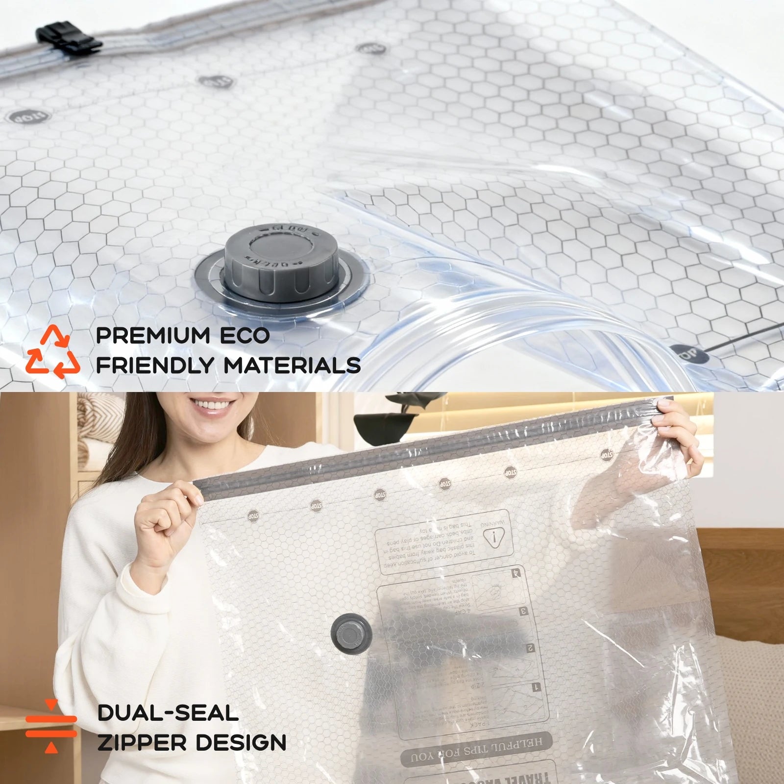 SPACEORA AirPack™ Complete Kit – 15 Bags + AirPump
